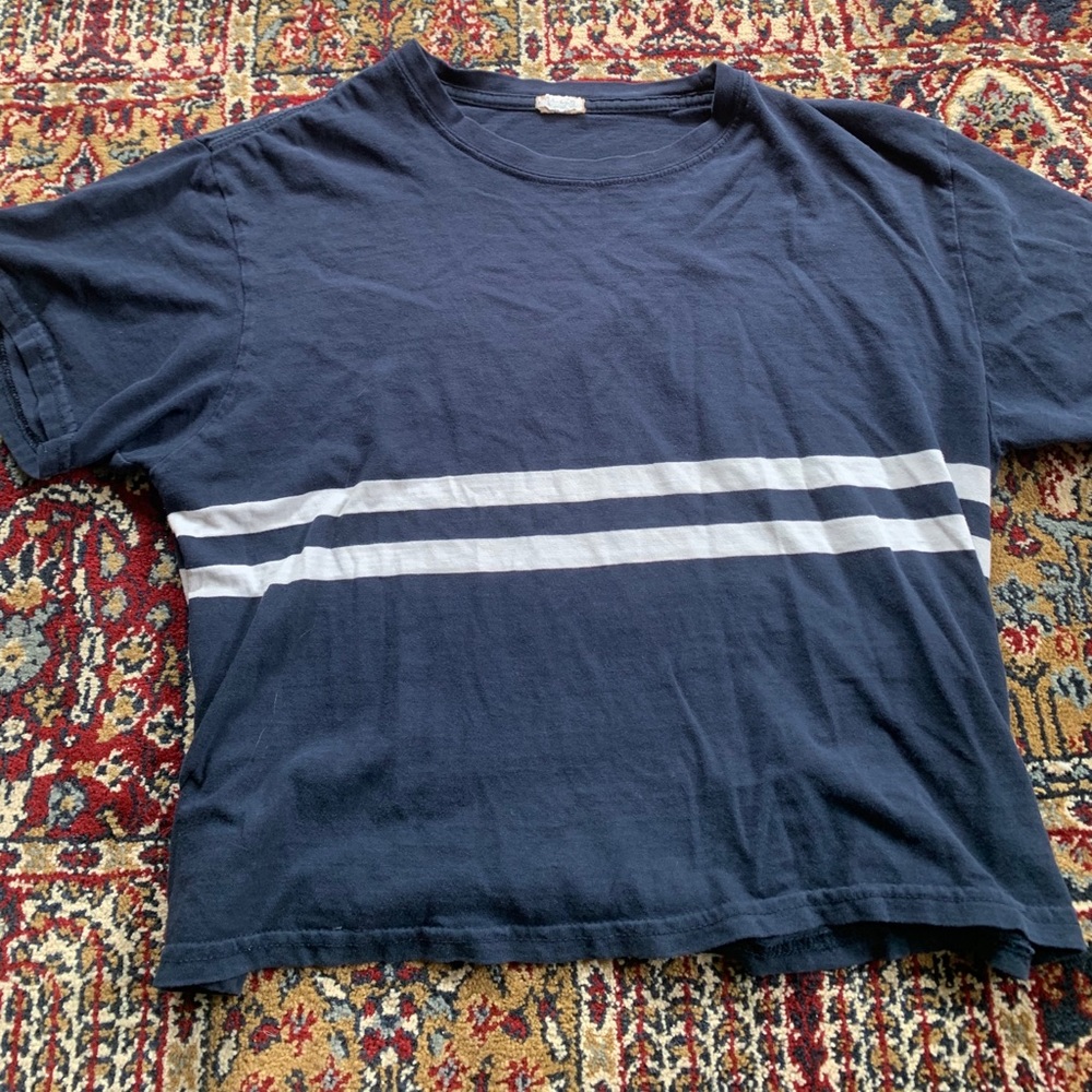 brandy Melville striped crop top